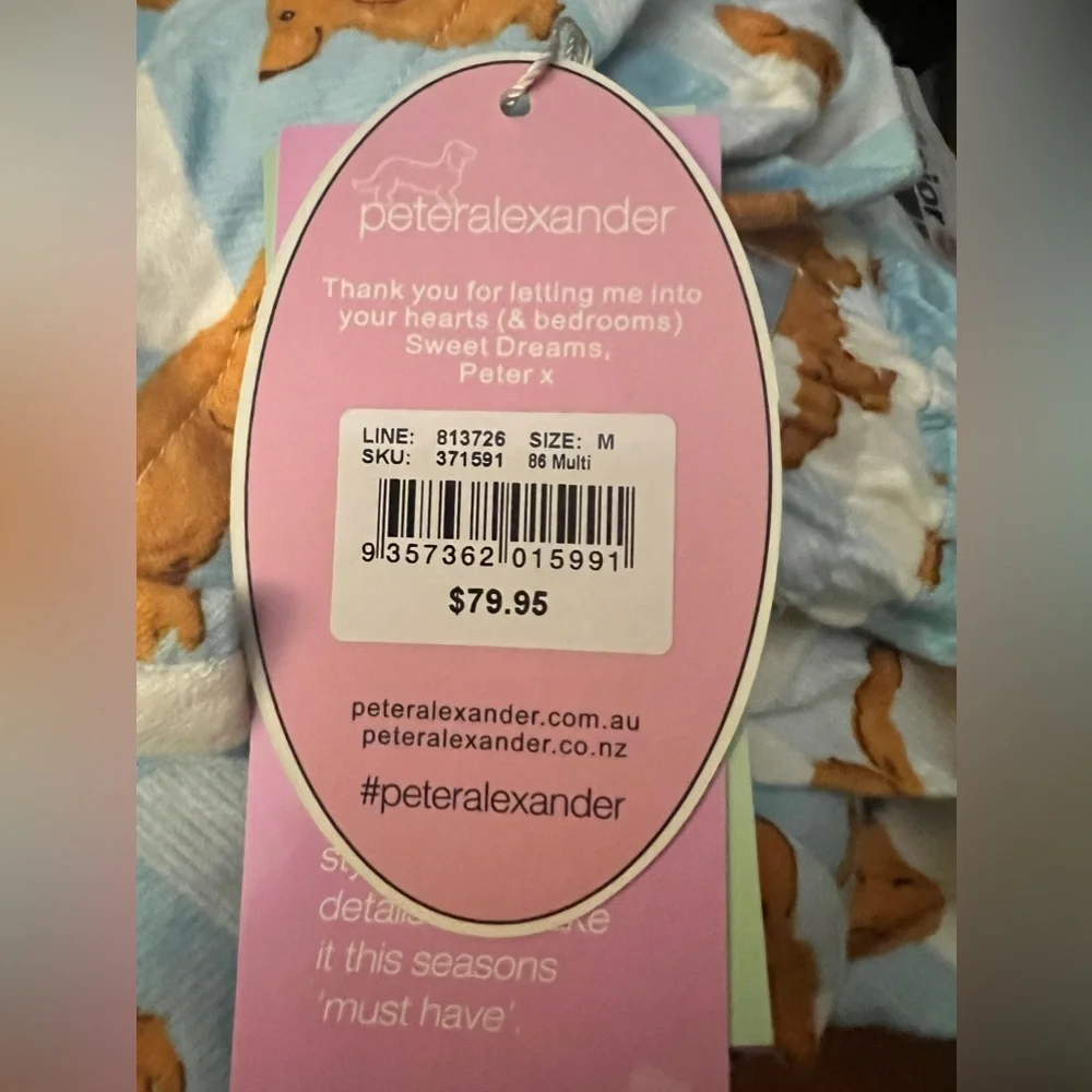 🎇💥 HOST PICK 💥🎇 🗳️🐕 Peter Alexander Penny PJ Pants 🐕🗳️ Size M RRP $80 - Picture 3 of 8